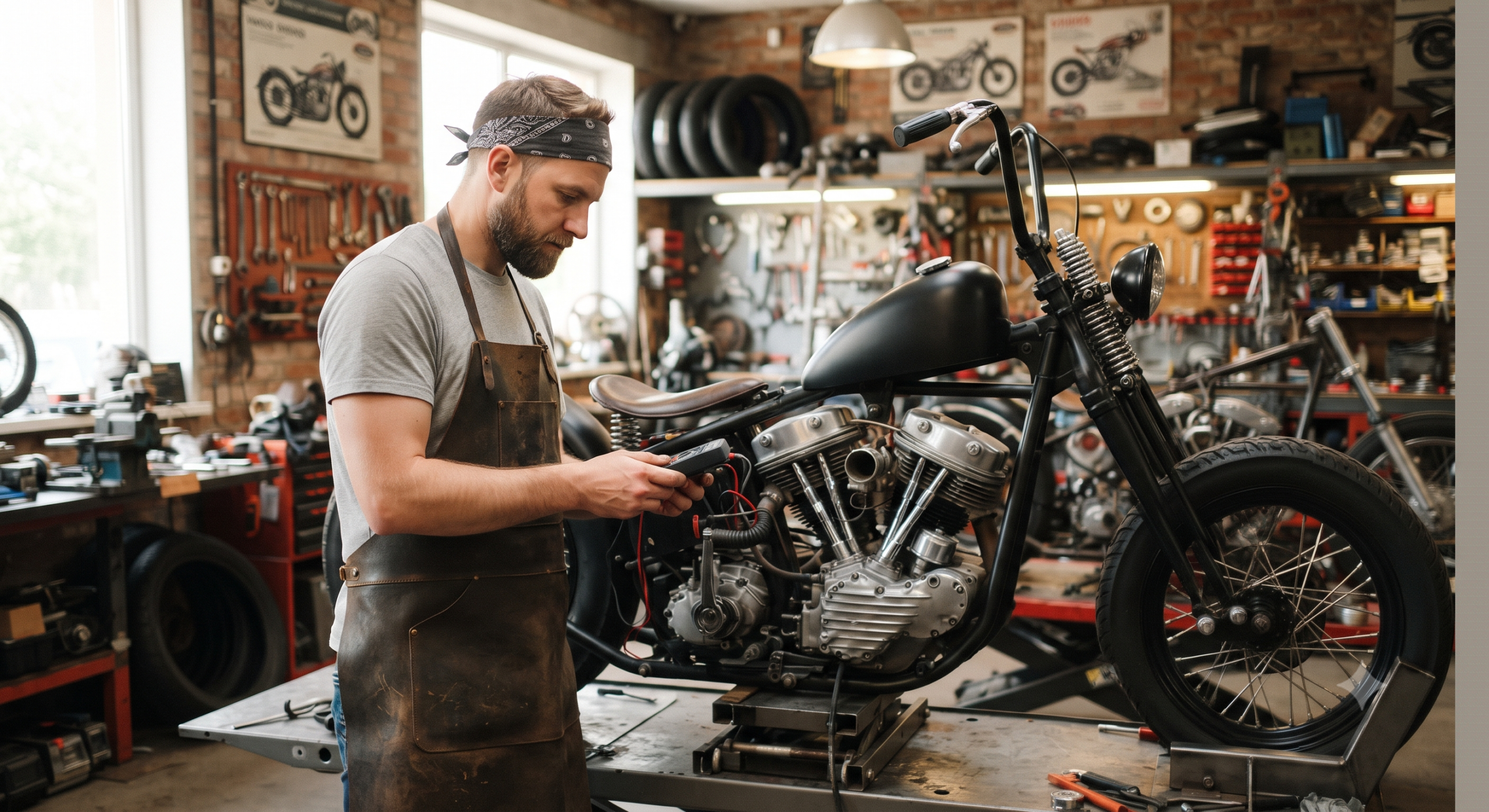 Manutenzione della moto prima di un viaggio: il check-up fondamentale per la tua Custom a Terracina